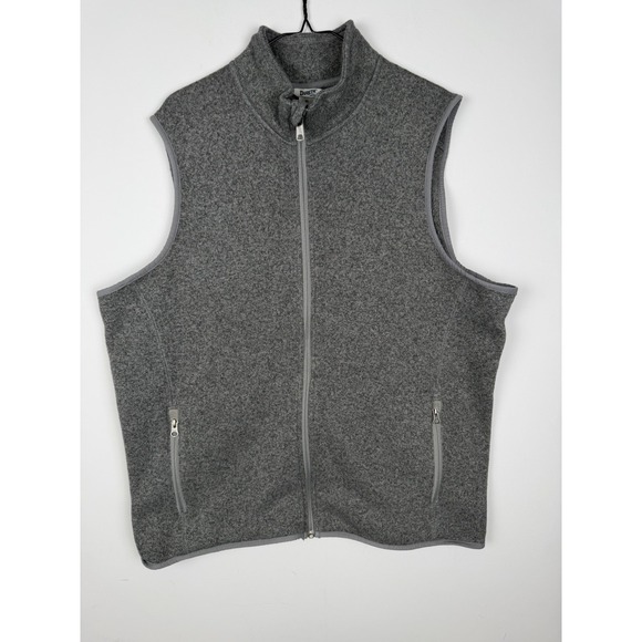 Duluth Pack Other - Duluth Trading Co Sweater Fleece‎ Zip Up Vest Mens XL Gray Relaxed Fit Casual
